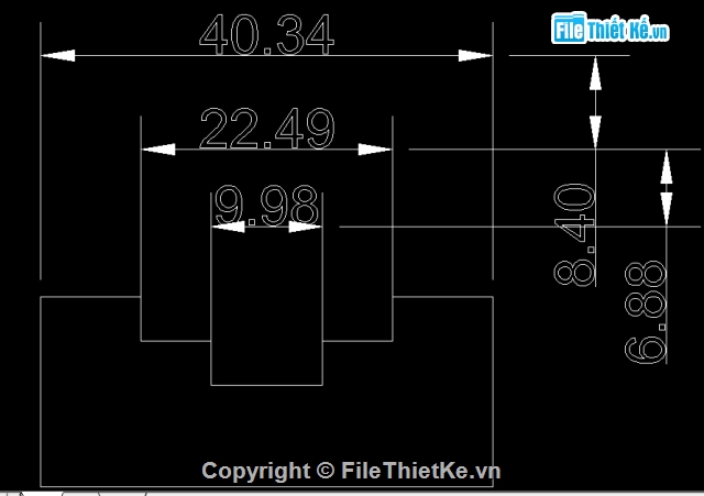 File cad,full autocad,Bản vẽ autocad,Đo kích thước